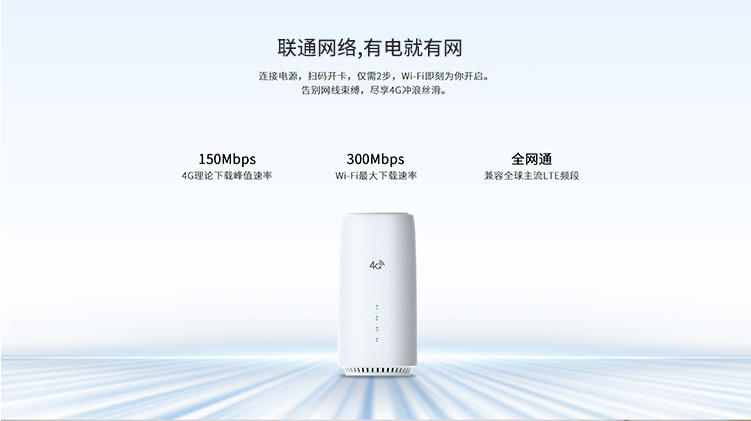 才為商務(wù)寬帶貓4G無線路由器隨身wifi插卡無限流量移動路由器車載wifi熱點無線上網(wǎng)卡流量卡CPE 白色包年